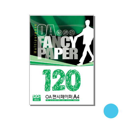 OA팬시페이퍼M-19 120g 하늘색
