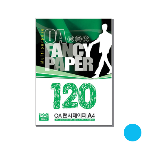 OA팬시페이퍼M-54 120g 연푸른색