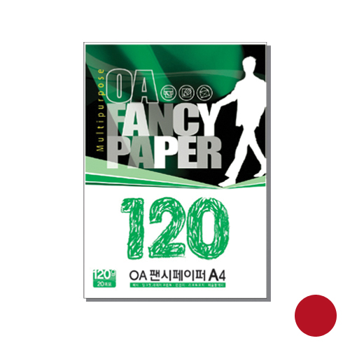OA팬시페이퍼M-63 120g 연지색