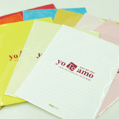 요떼아모 편선지5매 