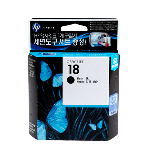 HP 정품잉크 C4936A(18)/검정