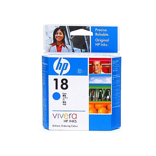 HP 정품잉크 C4937A(18)/파랑