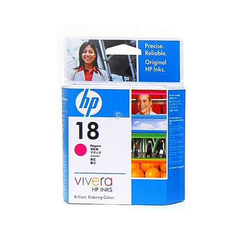 HP 정품잉크 C4938A(18)/빨강