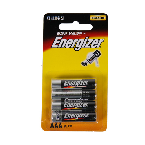 에너자이저 알카건전지 AAA(4입) 