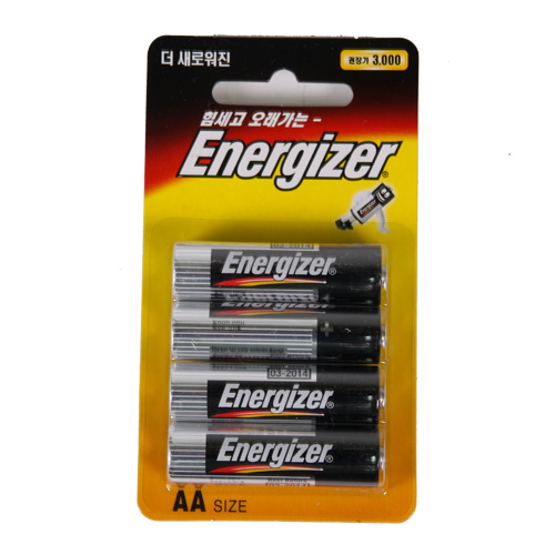 에너자이저 알카건전지 AA(4입) 