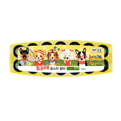 포스터칼라 14색 (1514) 